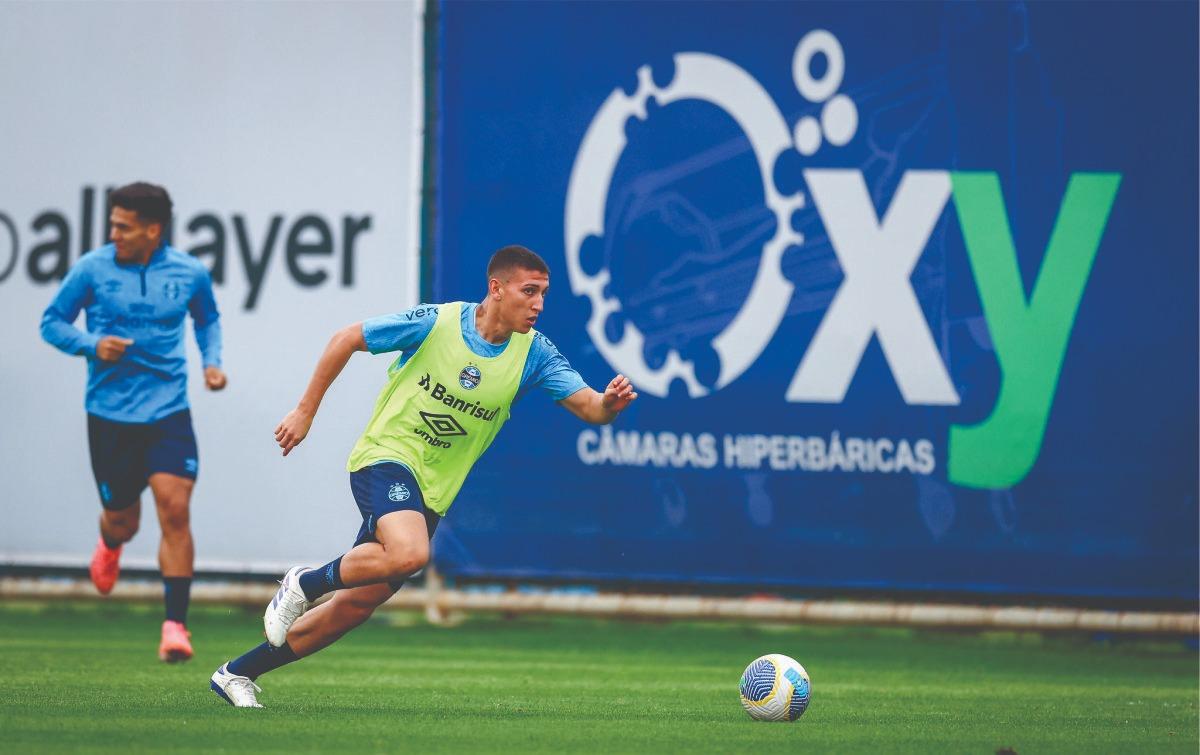 GRÊMIO FAZ TREINO APRONTO PARA ENFRENTAR CRICIÚMA NA ARENA