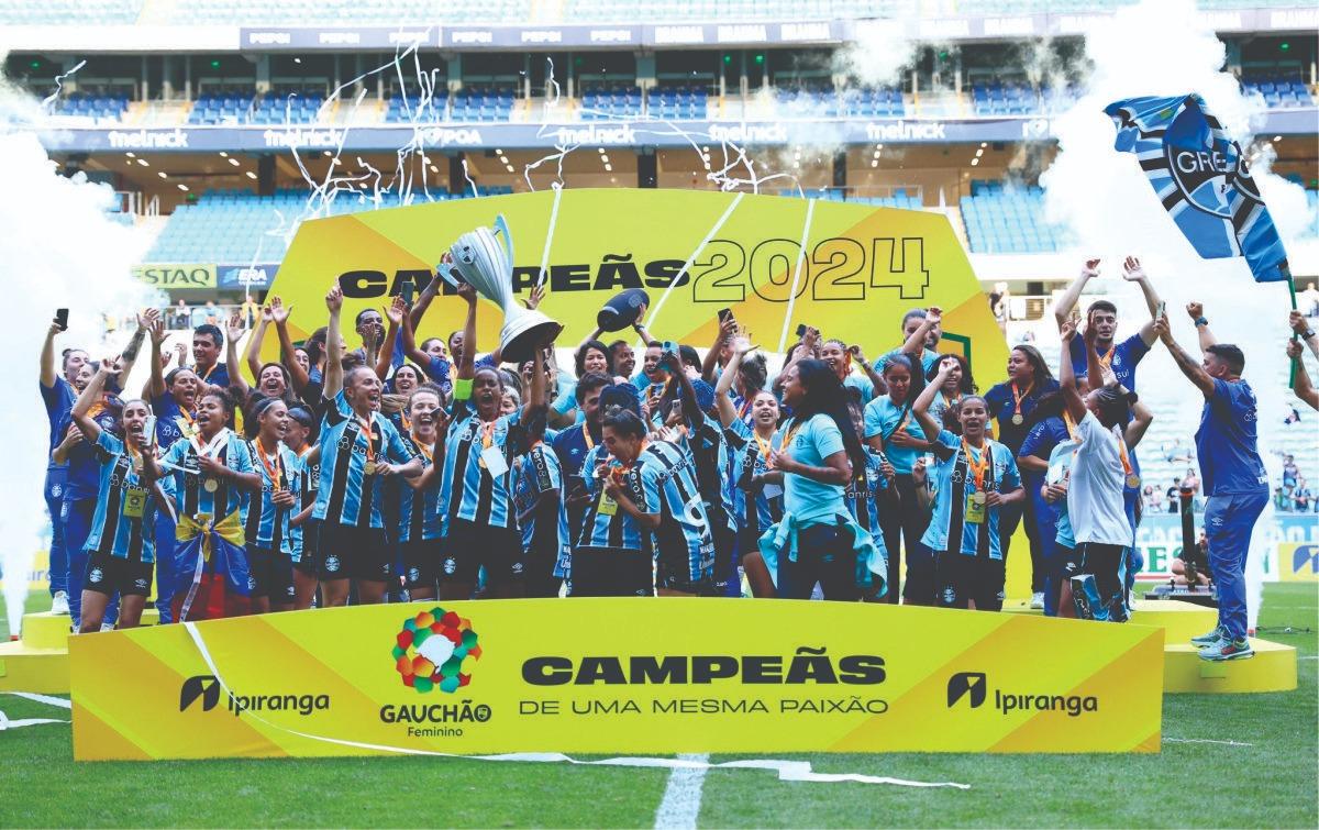 GURIAS GREMISTAS SÃO CAMPEÃS GAÚCHAS