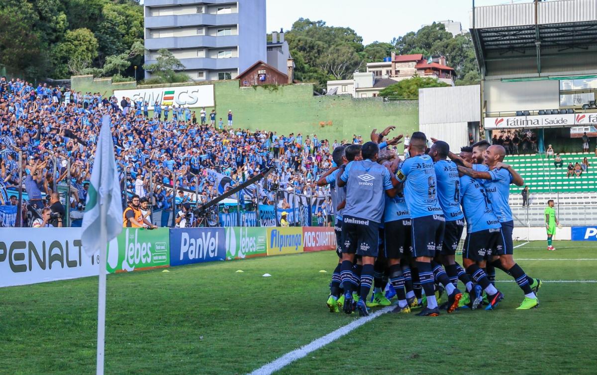 GRÊMIO JÁ ESTÁ EM CAXIAS DO SUL PARA ENFRENTAR O BAHIA