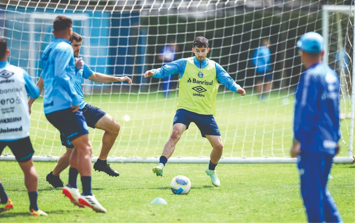 TREINAMENTO DA MANHÃ DESTA SEXTA PREPARA TIME QUE ENFRENTA O BOTAFOGO